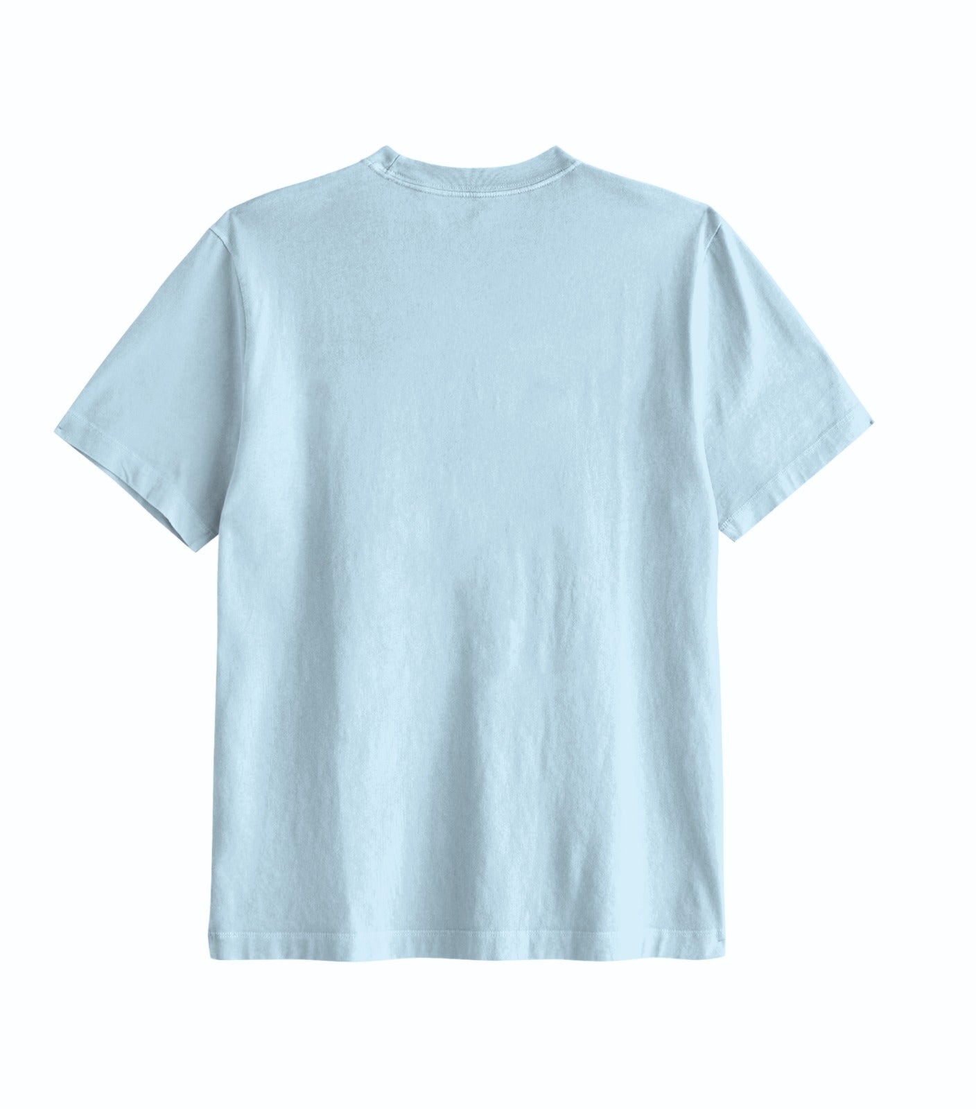 Sky Blue Oversized Graphic Tee - Unisex