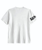Grey-White Oversized Graphic Tee - Unisex