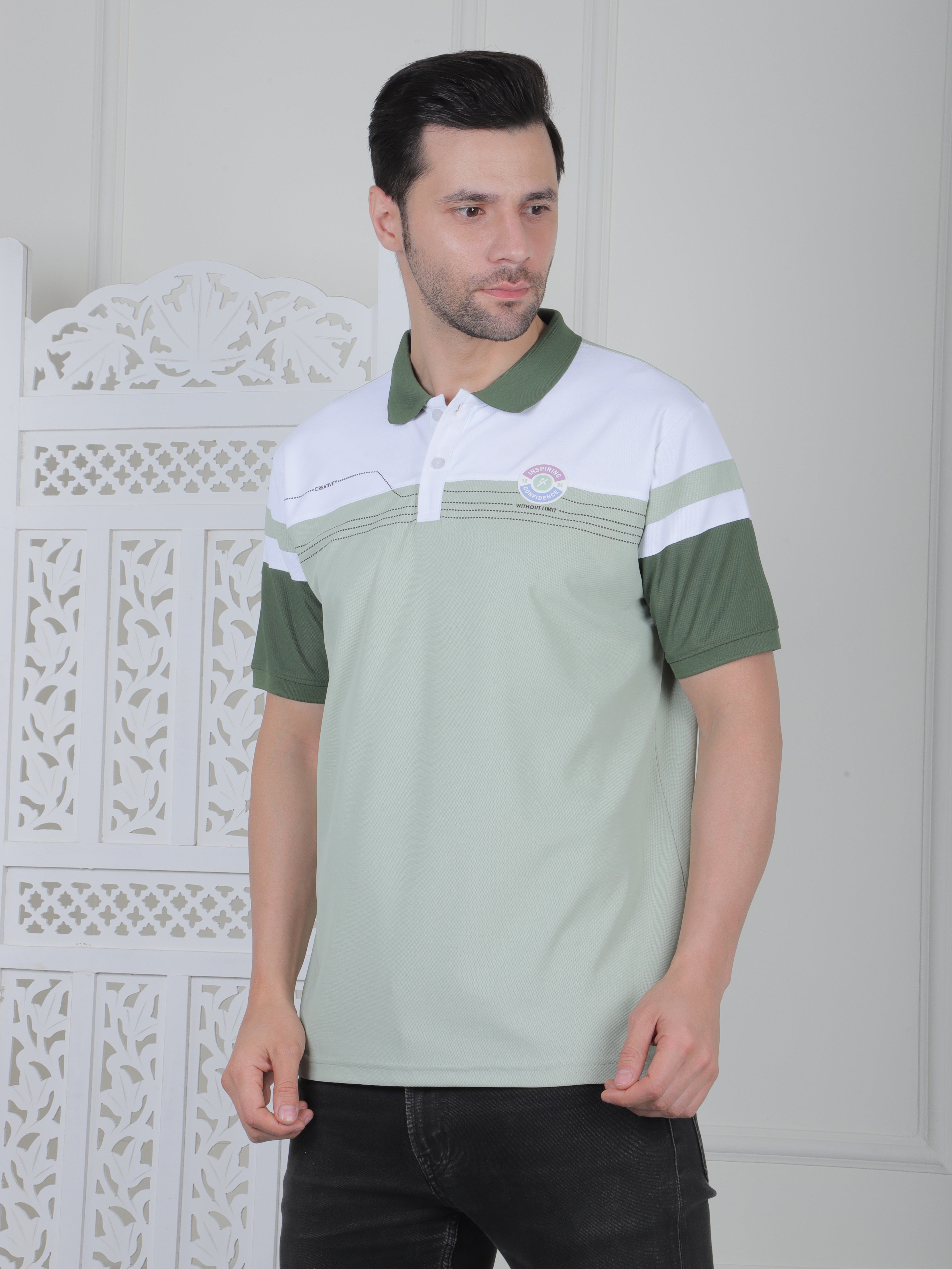 Men's Polo Jersey Shirt