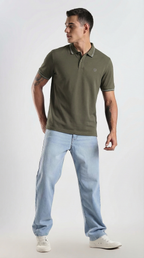 Signature Olive Polo