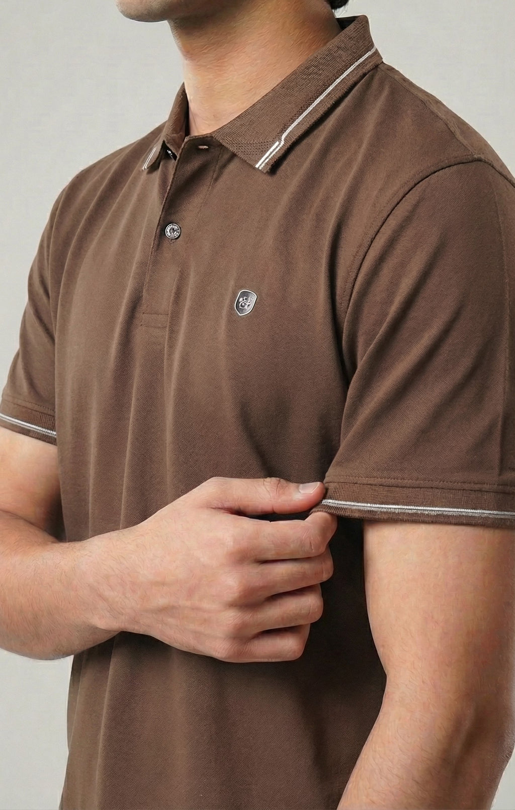 Signature Brown Polo