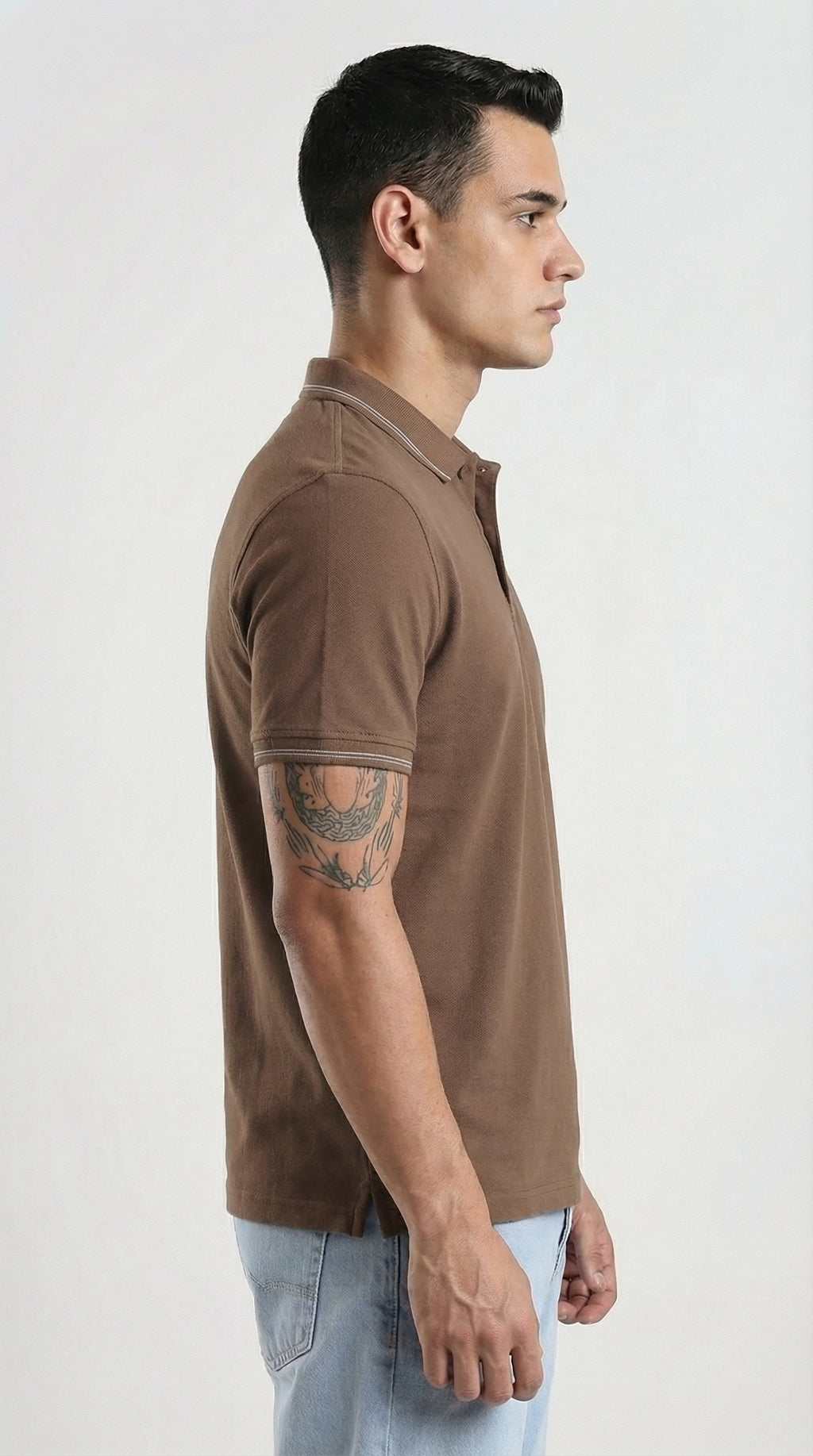 Signature Brown Polo