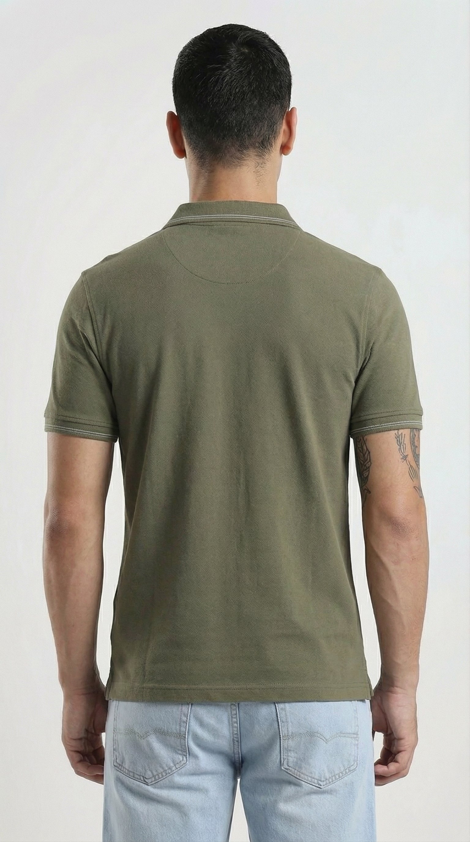 Signature Olive Polo