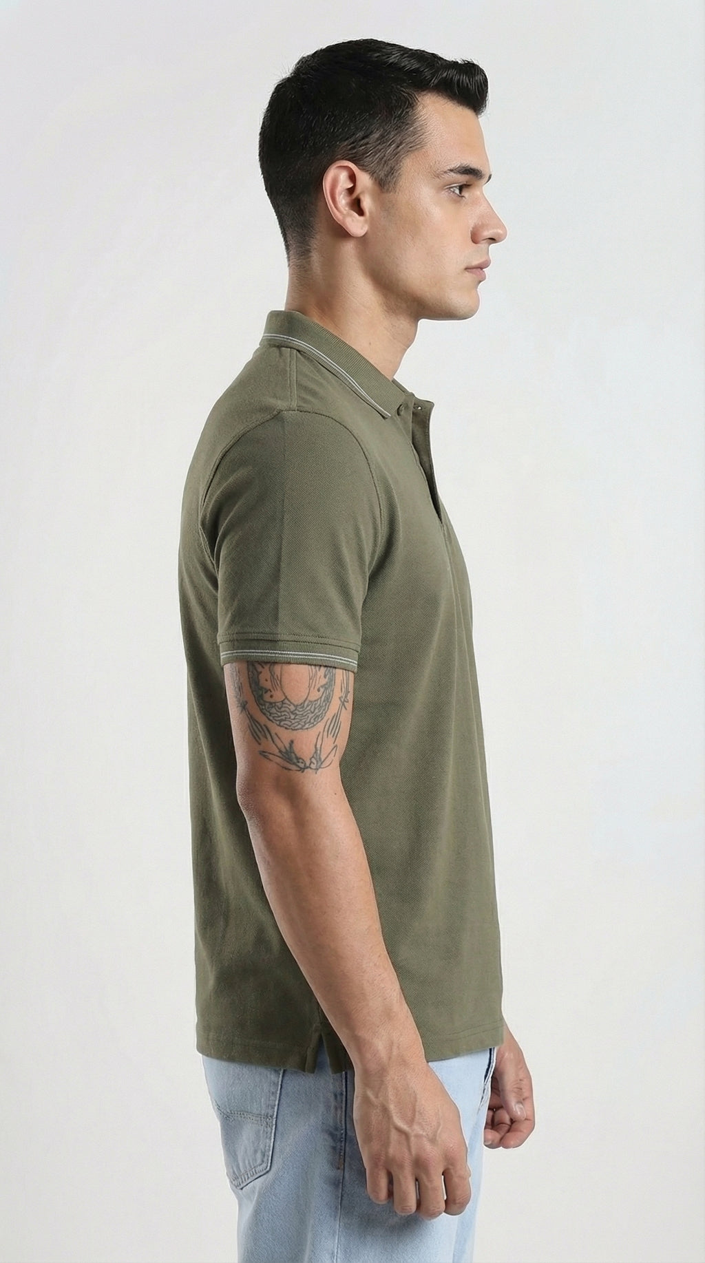 Signature Olive Polo