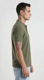 Signature Olive Polo