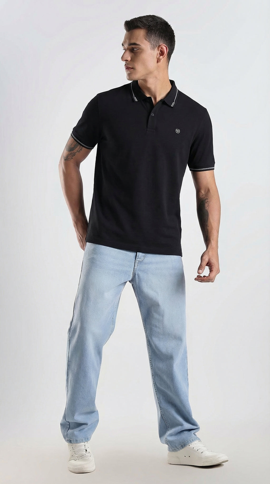 Signature Black Polo