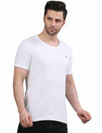 Men's Solid Crew Neck Performance T-Shirt