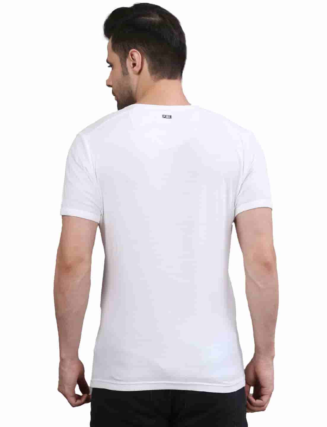 Men's Solid Crew Neck Performance T-Shirt