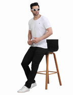 Men's Solid Crew Neck Performance T-Shirt