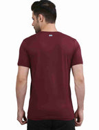 Men's Solid Crew Neck Performance T-Shirt