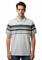 Men's Striped Athletic T-Shirt