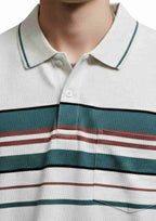 Men's Striped Athletic T-Shirt