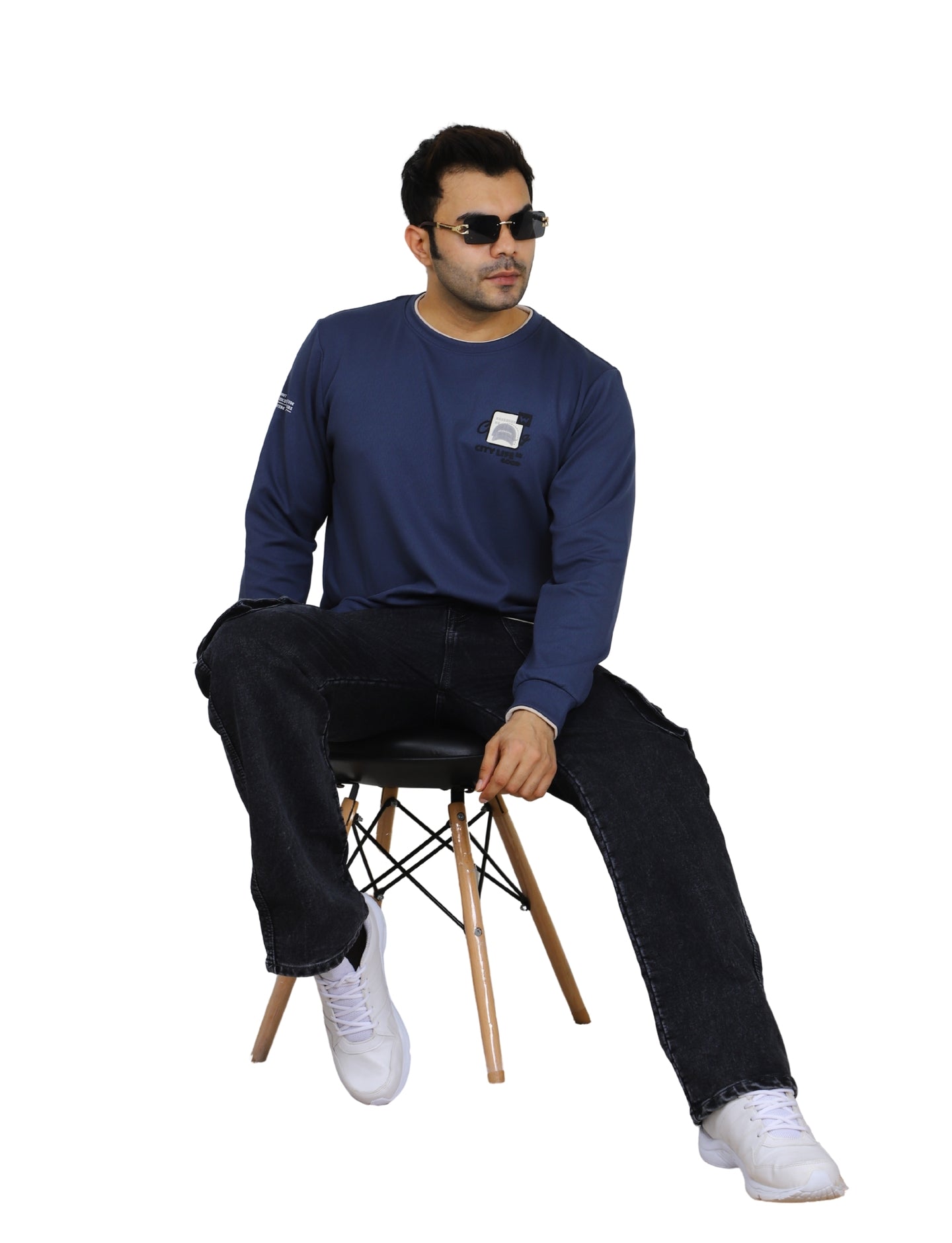 Men's Sweatshirts Urban Pulse Pullover Crew Neck Full Sleeve Winter wear Pacific