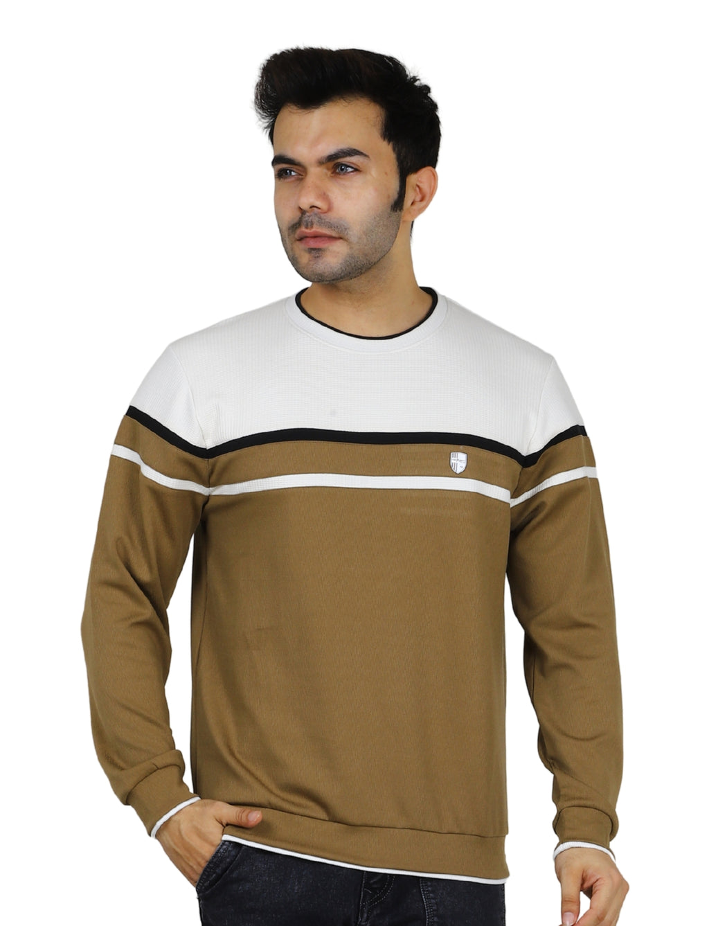 Men's Sand Edge Urban Sage Pullover Sweatshirt Beige