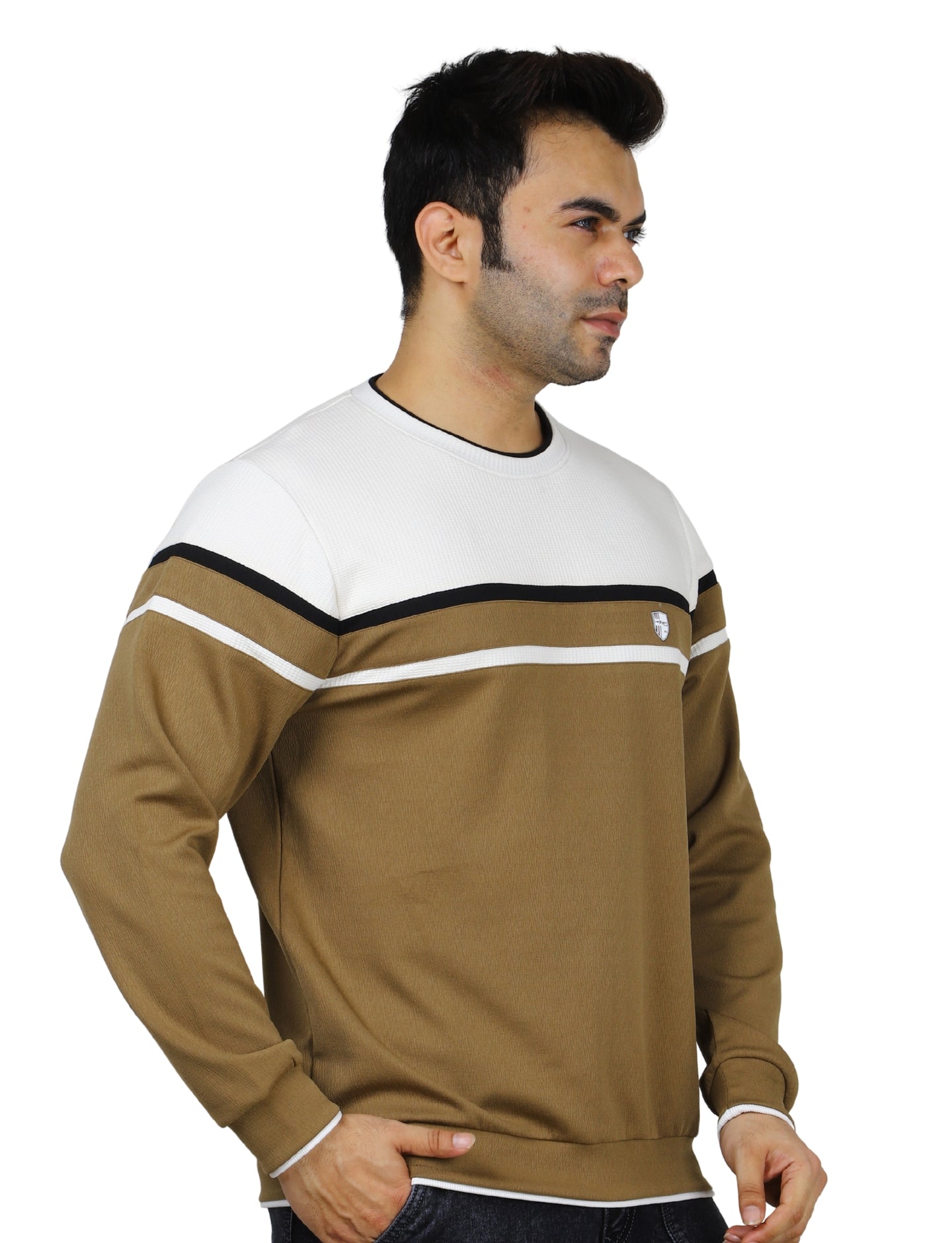 Men's Sand Edge Urban Sage Pullover Sweatshirt Beige