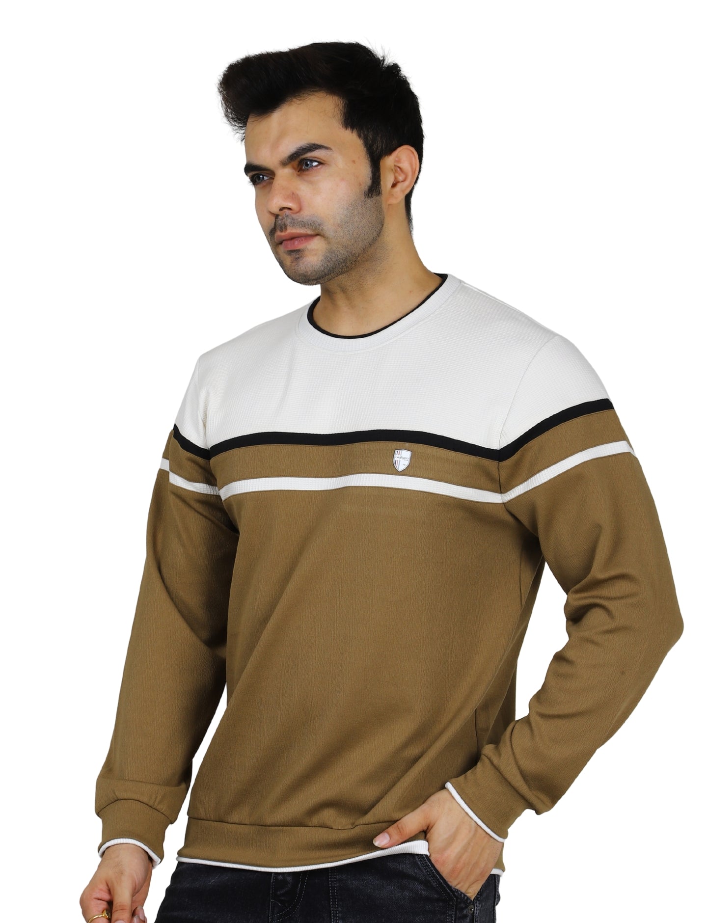Men's Sand Edge Urban Sage Pullover Sweatshirt Beige