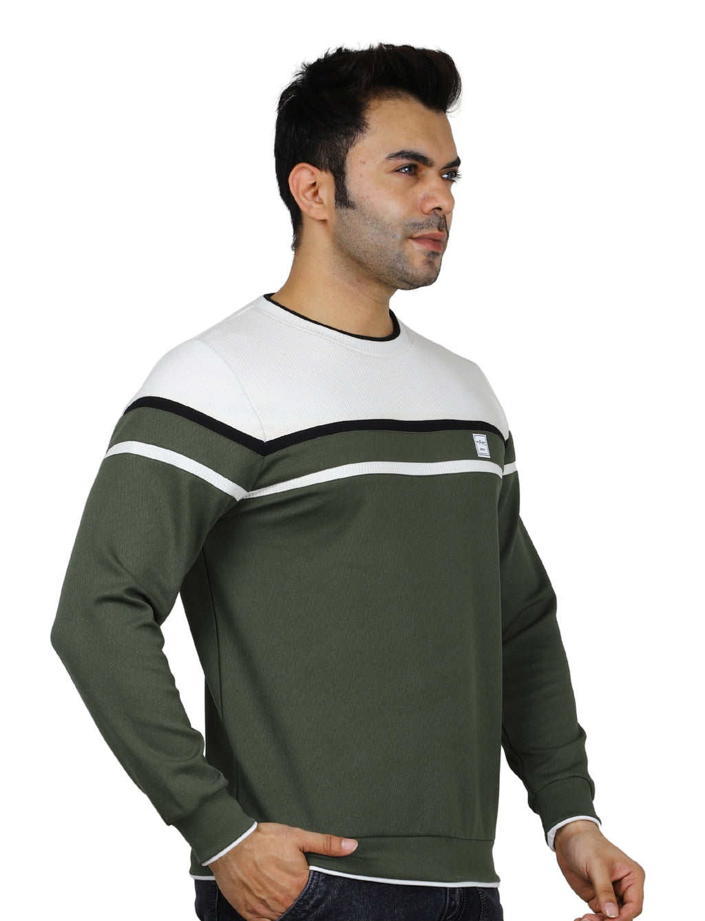 Men's Forest Edge Urban Sage Pullover Sweatshirt Green