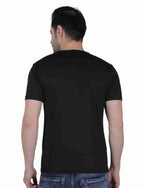 Men's Organic Cotton Crew Neck T-Shirt with Compass Logo Patch