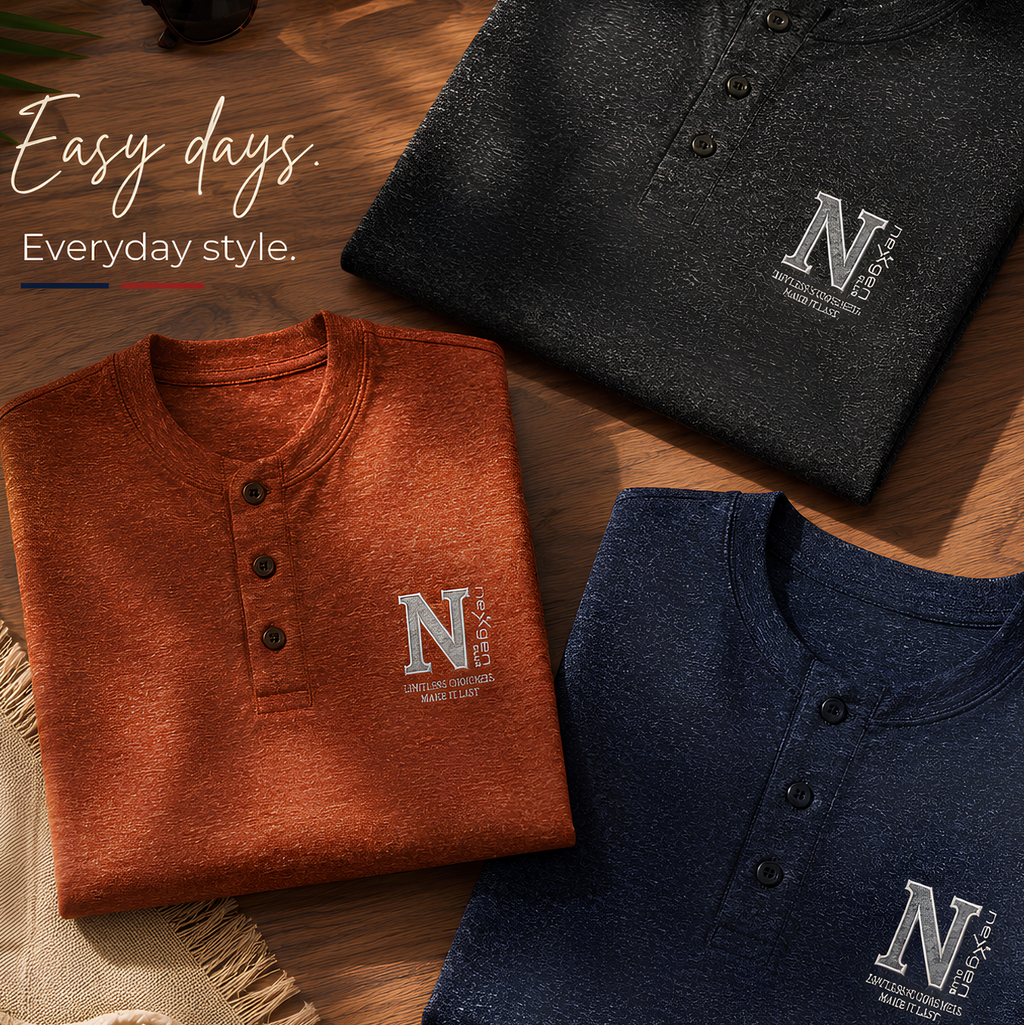 Men's Henley T-Shirt