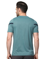 Rapid-Dry T-Shirt with Raglan Sleeves & Chest Print