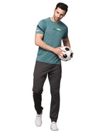 Rapid-Dry T-Shirt with Raglan Sleeves & Chest Print