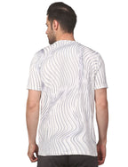 Men's Wave Print Training T-Shirt