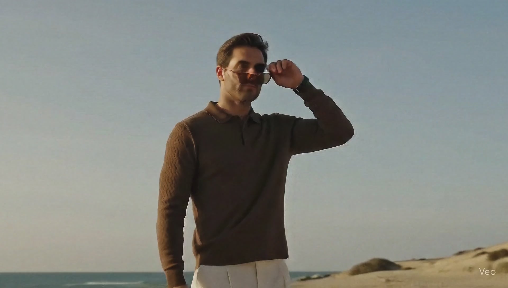 Textured Vintage Polo