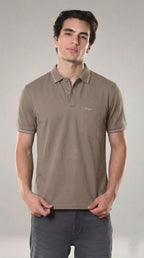 Classic Polo Shirt Tan