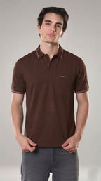 Classic Polo Shirt Brown