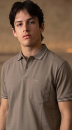 Classic Polo Shirt Tan