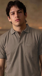 Classic Polo Shirt Tan