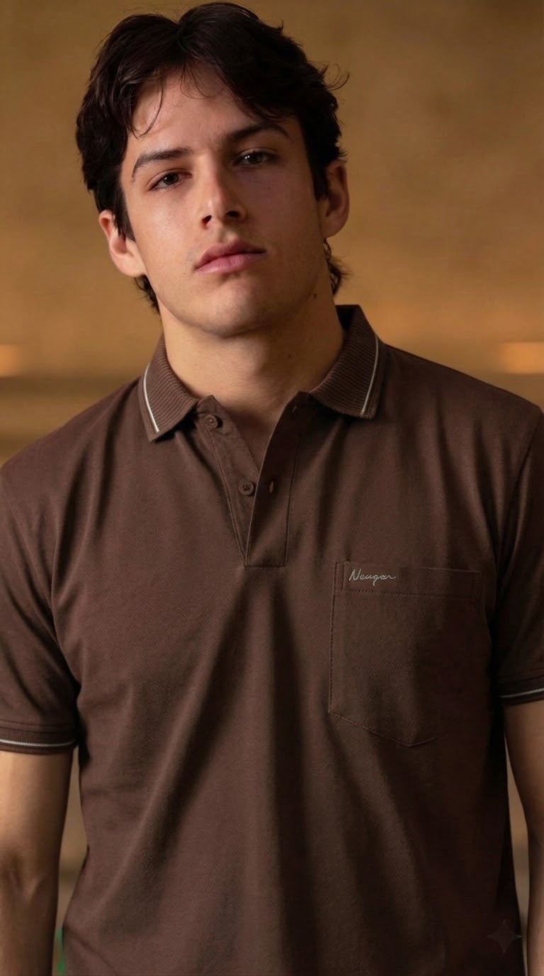 Classic Polo Shirt Brown
