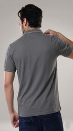 Classic Polo Shirt Gray