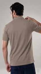 Classic Polo Shirt Tan